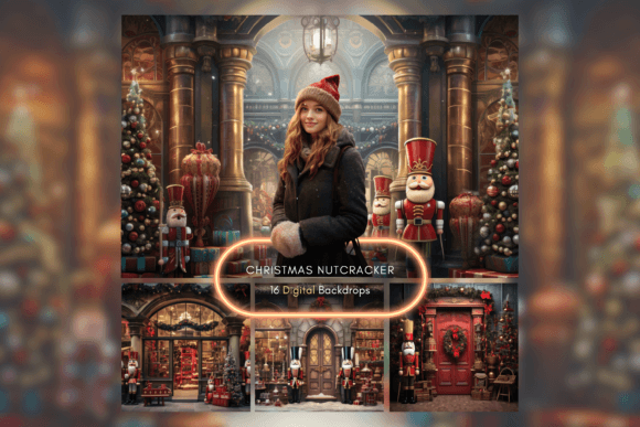 Christmas Nutcracker Digital Backgrounds: A Creative Asset Guide