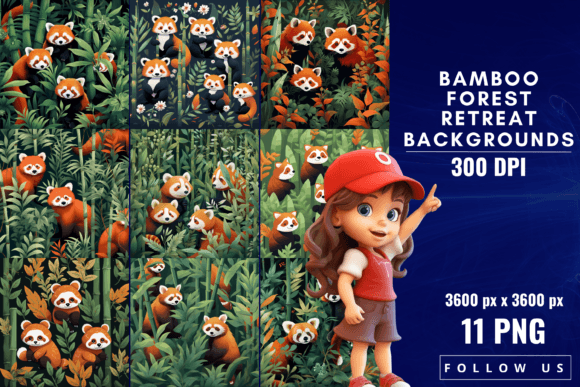 Embrace Tranquility: Bamboo Forest Retreat Backgrounds