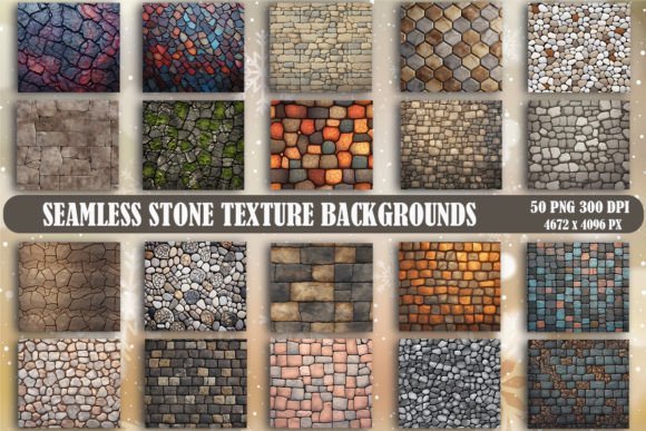 Exploring Seamless Stone Texture Backgrounds for Design