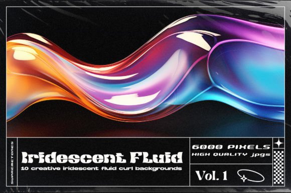 Fluid Curl Iridescent Backgrounds: A Designer's Secret Weapon for Dynamic Projects