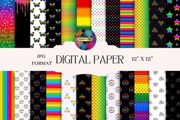 Infuse Your Designs with Pride: The LGBT Backgrounds Collection