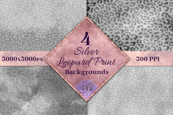 Mastering Silver Leopard Print Backgrounds in Modern Design