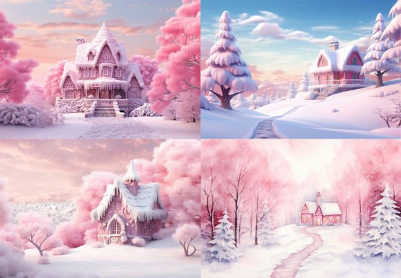 Pink Watercolor Christmas Backgrounds: A Designer's Guide