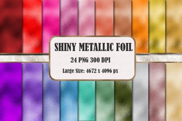 Shiny Metallic Foil Texture Backgrounds: Elevate Your Projects