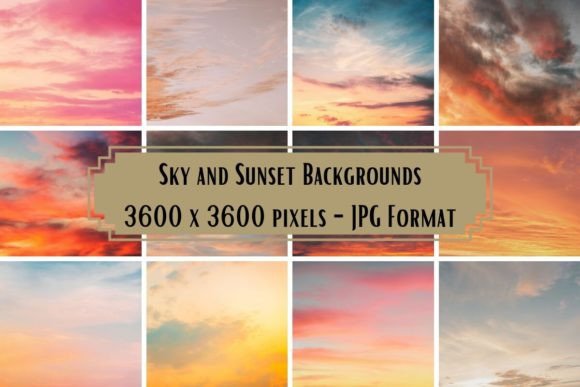 Transform Your Projects with Versatile Sky and Sunset Backgrounds